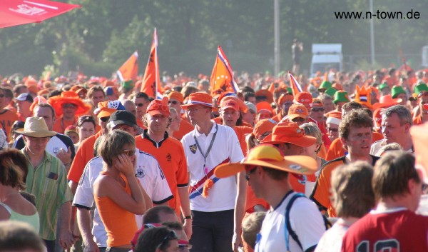 WM2006 Oranje - Portugal 0:1 auf dem FanFest in Nrnberg