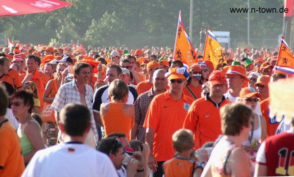 WM2006 Oranje - Portugal 0:1 auf dem FanFest in Nrnberg