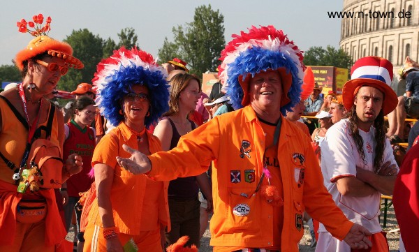 WM2006 Oranje - Portugal 0:1 auf dem FanFest in Nrnberg