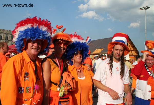 WM2006 Oranje - Portugal 0:1 auf dem FanFest in Nrnberg