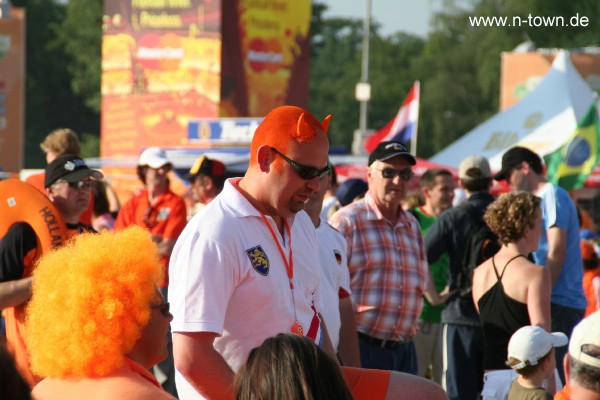 WM2006 Oranje - Portugal 0:1 auf dem FanFest in Nrnberg