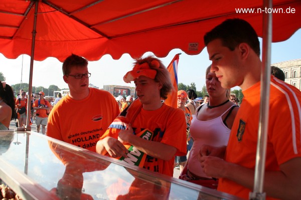 WM2006 Oranje - Portugal 0:1 auf dem FanFest in Nrnberg