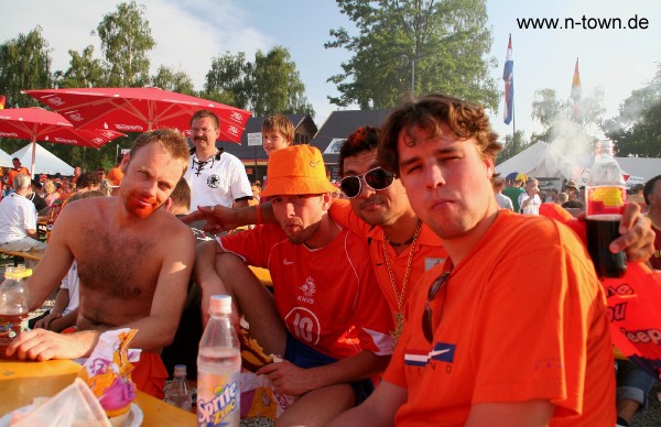 WM2006 Oranje - Portugal 0:1 auf dem FanFest in Nrnberg