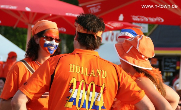 WM2006 Oranje - Portugal 0:1 auf dem FanFest in Nrnberg