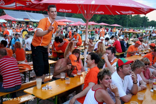 WM2006 Oranje - Portugal 0:1 auf dem FanFest in Nrnberg