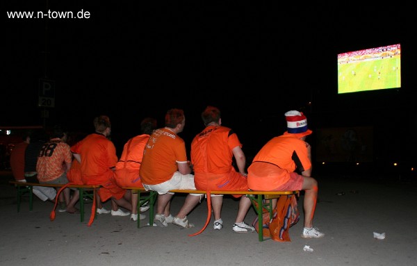 WM2006 Oranje - Portugal 0:1 auf dem FanFest in Nrnberg